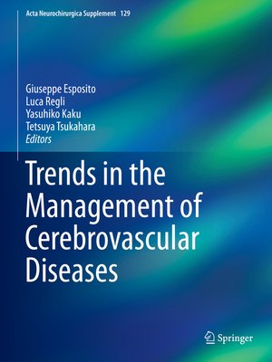 cover image of Trends in the Management of Cerebrovascular Diseases